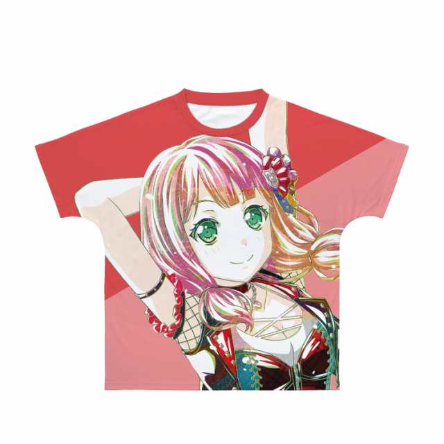 アルマビアンカ(Armabianca) BanG Dream! ガールズバンドパーティ! 上原 ひまり Ani Art 第4弾 フルグラフィックTシャツ ユニセックス L