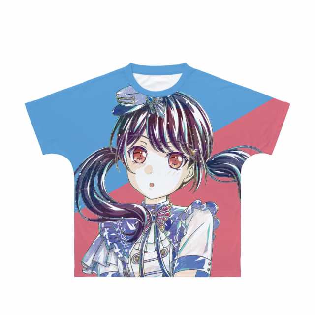 BanG Dream! ガールズバンドパーティ! 二葉 つくし Ani Art 第4弾 フルグラフィックTシャツ ユニセックス Lサイズ