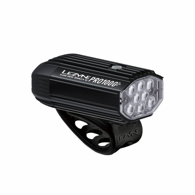 レザイン(LEZYNE) 自転車用 フロントライト マイクロドライブプロ 1000ルーメン サテンブラック MICRO DRIVE PRO 1000+ USB C充電 IPX7防水 の通販は