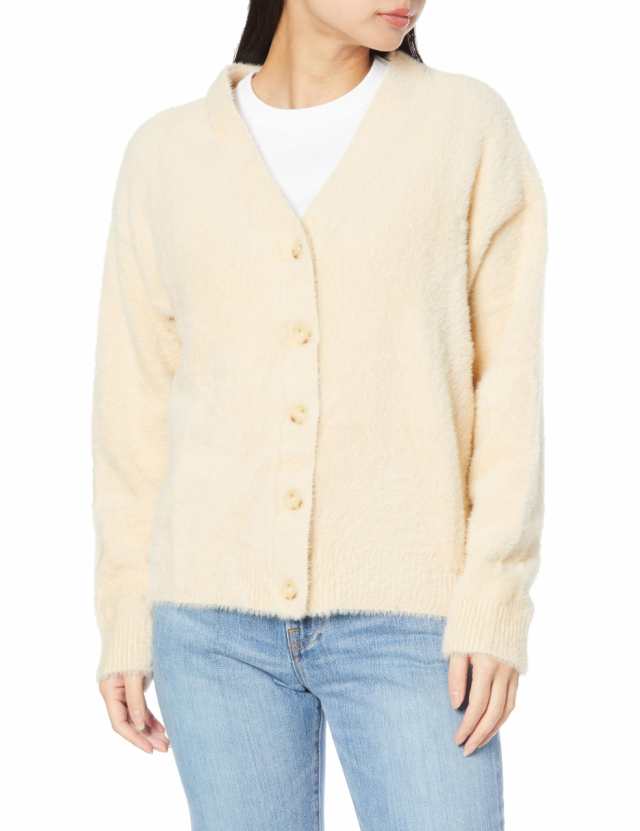 リーバイス カーディガン シャギーカーディガン レディース A4238-0004 GALLERY CARDIGAN MACADAMIA