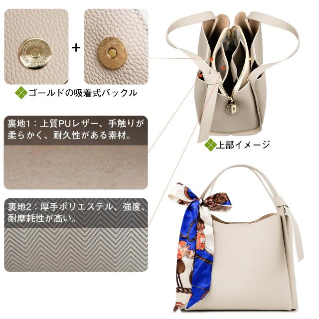 Kyoei-Tech ハンドバッグ レディース 高級本革 ショルダーバッグ