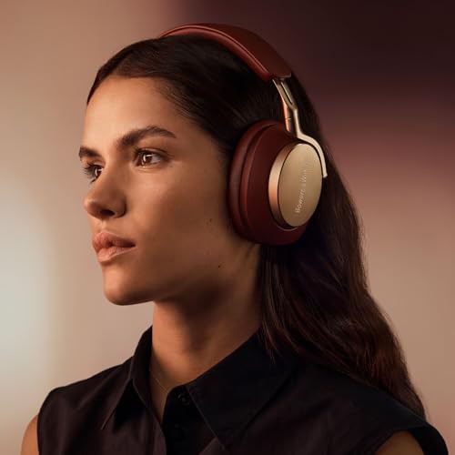 Bowers Wilkins フラッグシップ ワイヤレス ノイズキャンセリング ヘッドフォン ブラックレザー PX8/RB