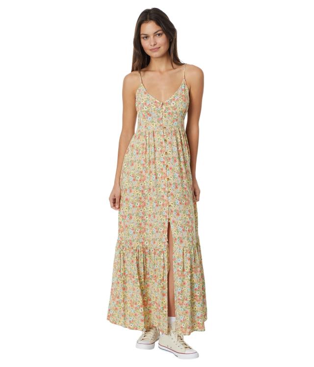 リップ カール レディース マキシワンピース (ストラップ調整可能) 049WDR / SEA OF DREAMS MAXI DRESS かわいい 3282_MULTICO S