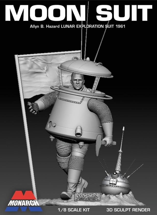 プラッツ モナーク 1/8 ムーンスーツ 世界最初の月面探査宇宙服