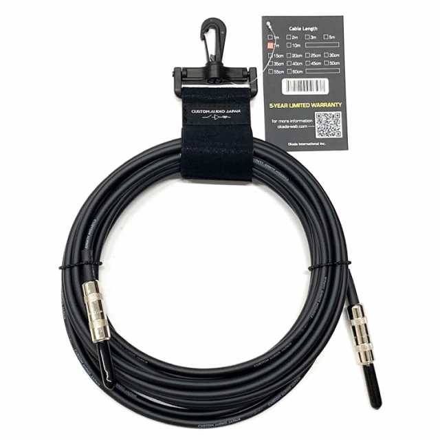 CUSTOM AUDIO JAPAN (CAJ) カスタムオーディオジャパン ギターケーブル Legacy Cable I-I 7m 5YWの通販は