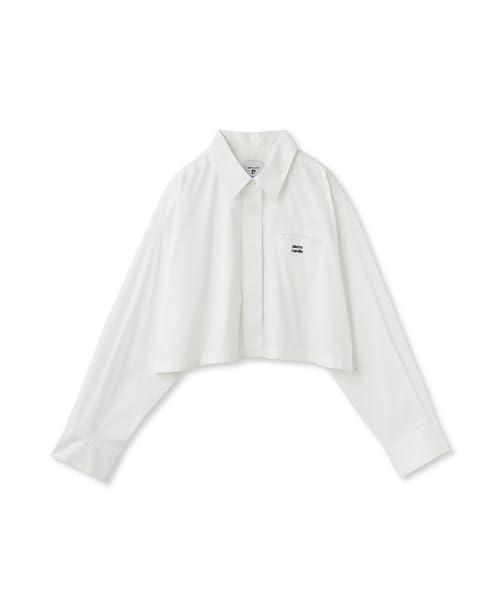 フレイ アイディー Pierre Cardin 短丈肥沃デザインオーバーシャツ FWFB241809 レディース WHTの通販は