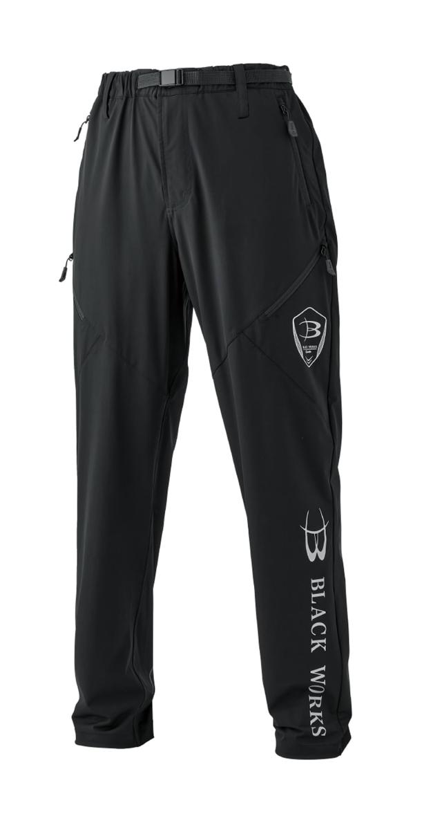 がまかつ(Gamakatsu) サマードライパンツ GM3742 ブラック(BLACK WORKS) M