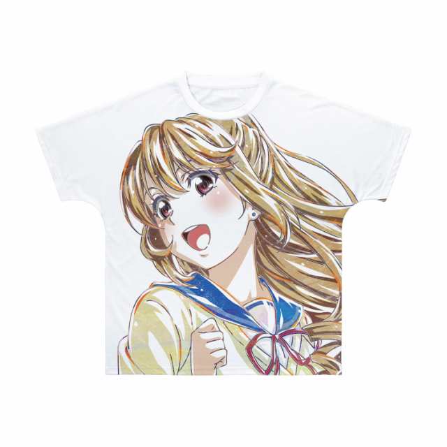 ストライク ザ ブラッドFINAL 藍羽浅葱 Ani Art フルグラフィックTシャツ ユニセックス XXLサイズ