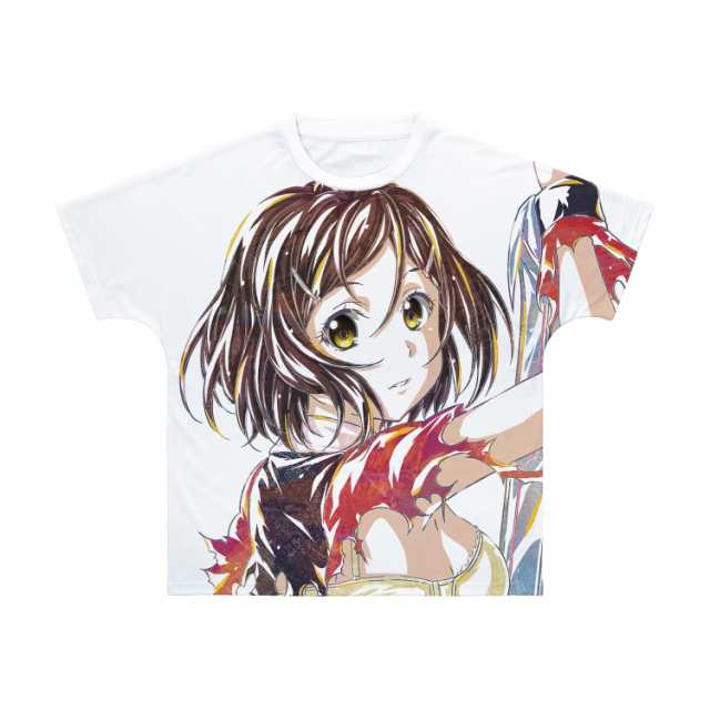 ストライク ザ ブラッドFINAL 羽波唯里 Ani Art フルグラフィックTシャツ ユニセックス XXLサイズ