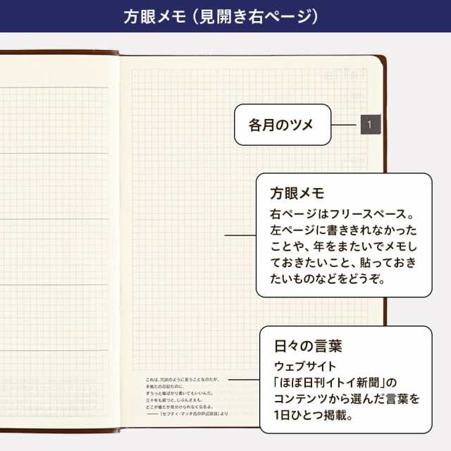 ほぼ日手帳 2025 おおきいほぼ日手帳(2025-2029)A5サイズの通販は ほぼ日手帳 2025 おおきいほぼ日手帳(2025-2029)A5サイズの通販は