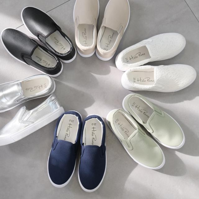 スリッポン スニーカー シューズ ローカット フラット レディース 春夏 低反発 無地 白 大きいサイズ ローファー 旅行 軽量 カジュアル 厚底靴 厚底スニーカー ローカットフラットスリッポン レディース メンズ キッズ | 《公式