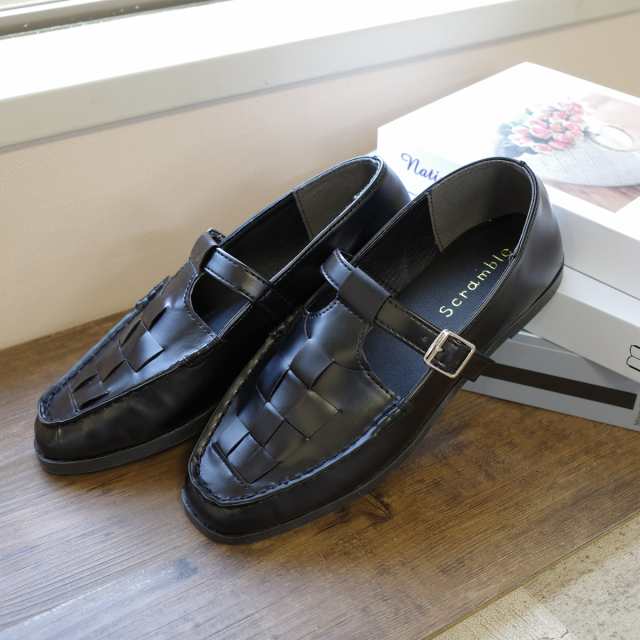 楽天市場】グルカ パンプス サンダル 編み込みTストラップ