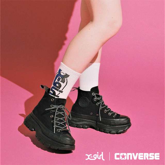 スニーカー カジュアル 厚底 CONVERSE コンバース ALL STAR (R) X-girl