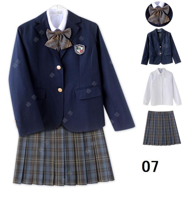 セットアップ レディース ジャケット チェックプリーツスカート シャツ ミニ丈 袖あり 長袖 襟付き リボン ネクタイ 上下セット 4点セット 制服 学生服 ＪＫスーツ 女子高生 中学生 ブレザー 紺ブレ 紺ブレザー かわいい キュート ガーリー XS S M L XL 2XL 3XL 4XL セットアップ レディース ジャケット チェックプリーツスカート シャツ