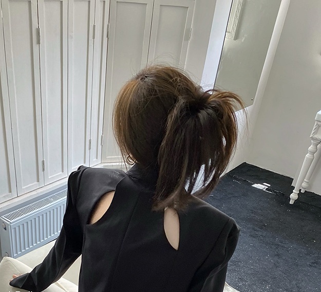 ショート丈 ジャケット テーラードジャケット レディース バック