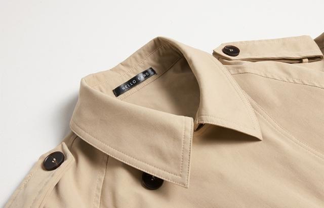 トレンチコート 3色 レディース アウター コート 長袖 春 秋 冬