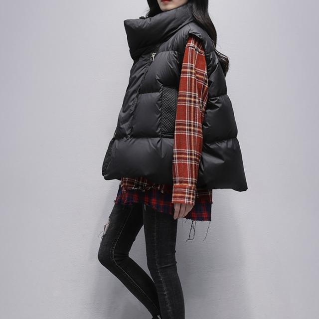 アウター ダウンベスト ハイネック スタンドカラー レディース きれいめ 高級感 上品 エレガント S М L 20代 30代 40代 50代 60代 シンプル カジュアル ラフ 普段着 普段使い 女子会 デート 映え SNS インスタ 韓国 流行 トレンド 個性的 個性派 こなれ感 かわいい アウター ダウンベスト ハイネック スタンドカラー レディース きれい