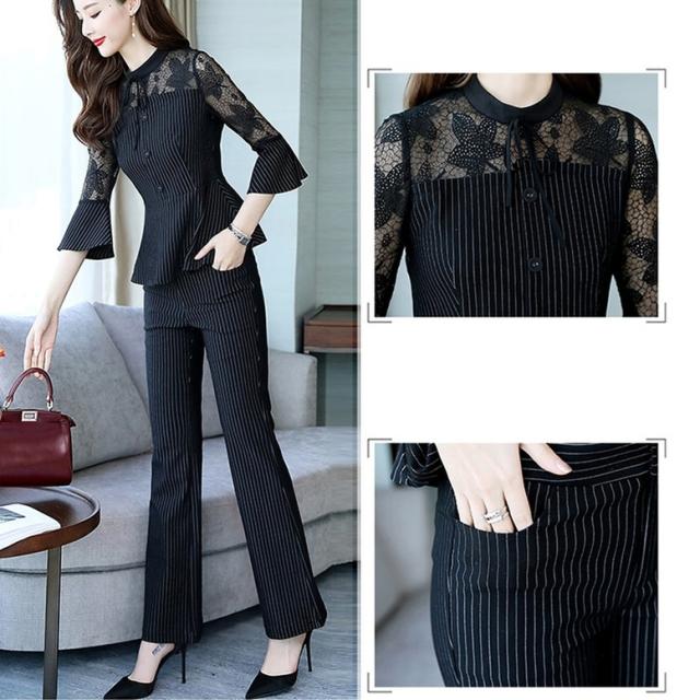 ストライプパンツドレス セットアップ レディース パンツセットアップ