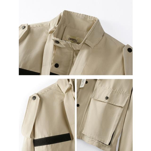 ミリタリーショートジャケット アウター レディース ジャケット