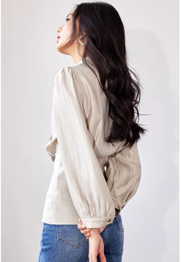 トップス レディース 長袖シャツ 羽織り シャツジャケット 薄手 長袖