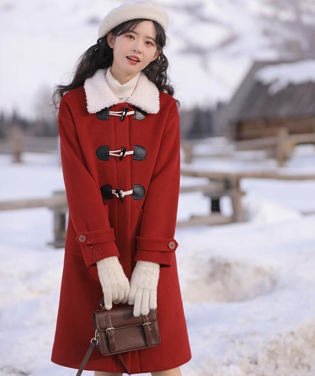 ロングコート レディース アウター ダッフルコート XS S M L