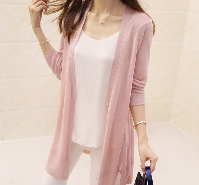 UV対策 トップス カーディガン ロング 袖あり 長袖 襟なし 前開き 透け感 薄手 きれいめ シンプル 大人 上品 大人女子 とろみ感 無地 春 夏 10代 20代 30代 40代 50代 レディース 女性用 ママ 女の子 オフィス OL 通勤 公園デビュー 女子会 お泊まり 旅行 海 プールの通販は 5,206円