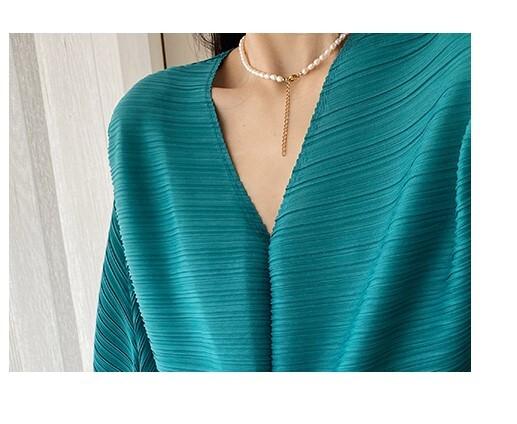 ロングドレス ワンピース ドレス プルオーバー ロング ロング丈 長袖 V