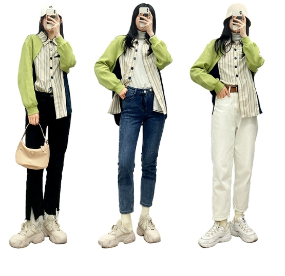 トップス シャツ カラーシャツ クラッシュシャツ デザイン 襟付き ボタン前開き ストライプ 柄 ブラウス かわいい 大人可愛い きれいめ シンプル カジュアル 大人 上品 おしゃれ お洒落 かっこいい レトロ アジアン エスニック エキゾチック 大人可愛い 大人女子 こなれ感の通販は 8,122円