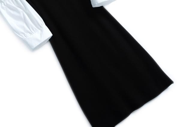 ワンピース ドレス ショート ショート丈 膝上 半袖 5分袖 五分袖