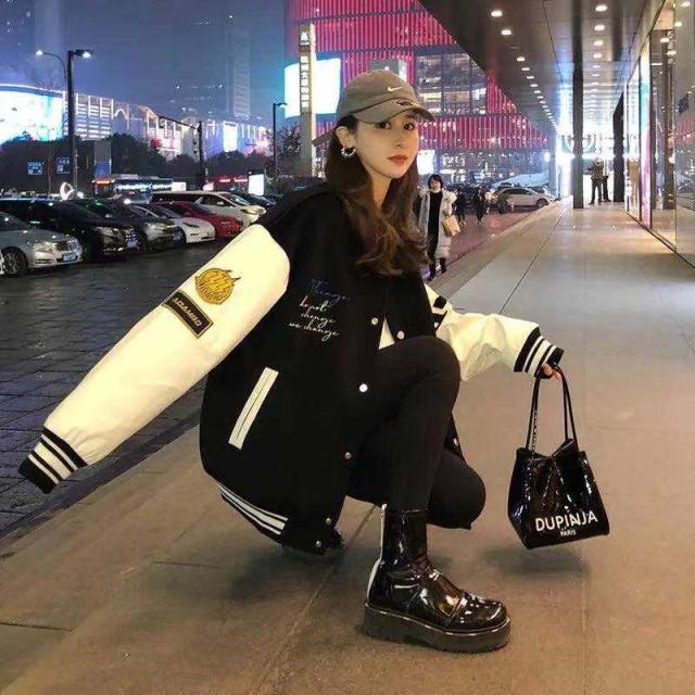 春秋冬 アメリカン ジャケット アウター ジャケット 上着 ミディアム丈