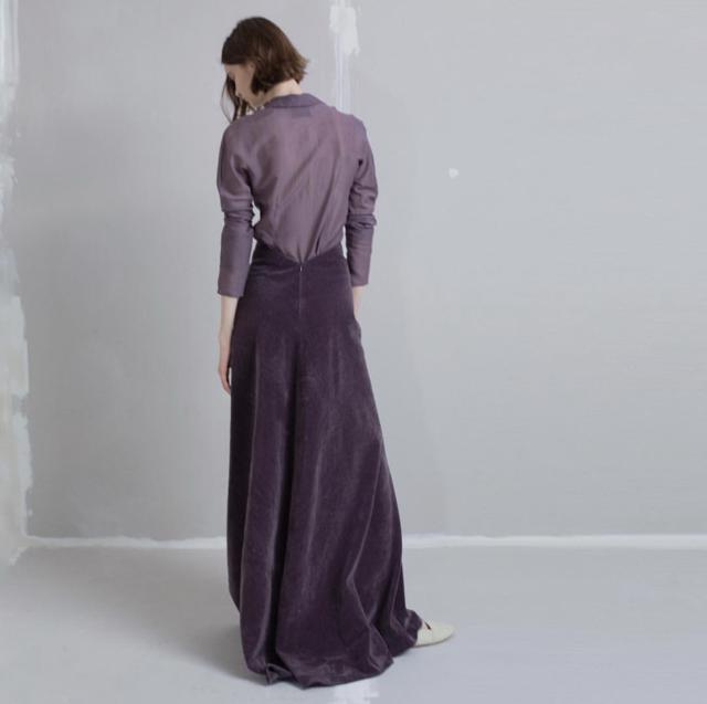 秋 トップス スカート スカート ブラウス 上着 ロングスカート