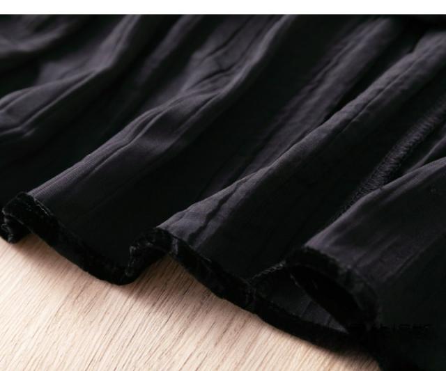 ワンピース フレアワンピース ワンピドレス 膝丈 ひざ丈 袖あり 長袖 U