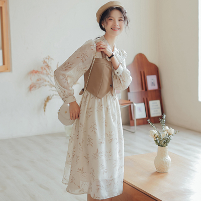 ドレスワンピース ワンピース ロングワンピース ロングドレスワンピース 襟付き 袖あり 長袖 かわいい 大人可愛い きれいめ シンプル カジュアル 大人 上品 おしゃれ お洒落 かっこいい レトロ アジアン エスニック エキゾチック 大人可愛い 大人女子 こなれ感 ラフ キュート