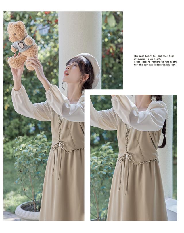 ワンピース シック ヴィンテージ ヴィンテージファッション 袖あり