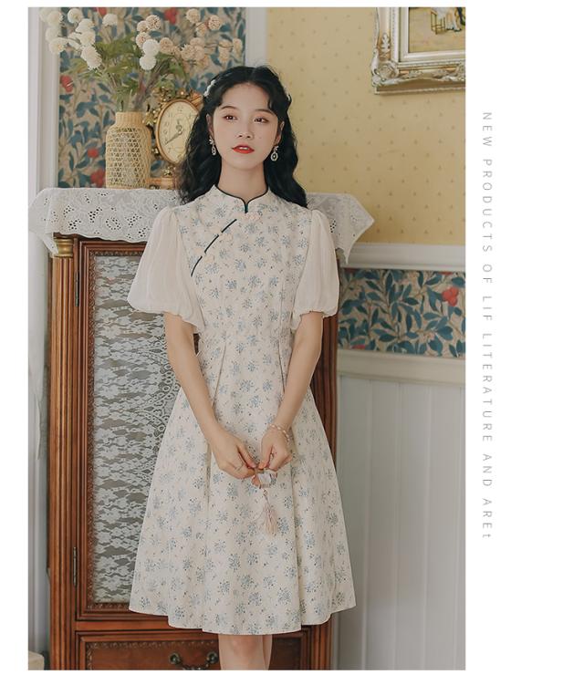 ワンピース フレア 袖あり 半袖チャイナ チャイナドレス ドレス かわいい 大人可愛い きれいめ シンプル カジュアル 大人 上品 おしゃれ お洒落 かっこいい レトロ アジアン エスニック エキゾチック 大人可愛い 大人女子 こなれ感 ラフ キュート ガーリー ルーズ 個性的 ワンピース フレア 袖あり 半袖チャイナ チャイナドレス ドレス