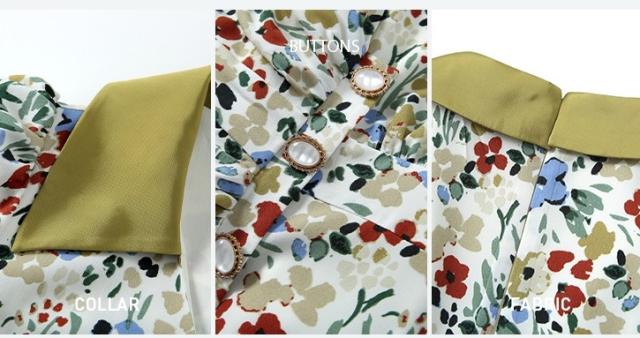 ワンピース ロング丈 長袖 襟付き 大人可愛い きれいめ 大人 上品