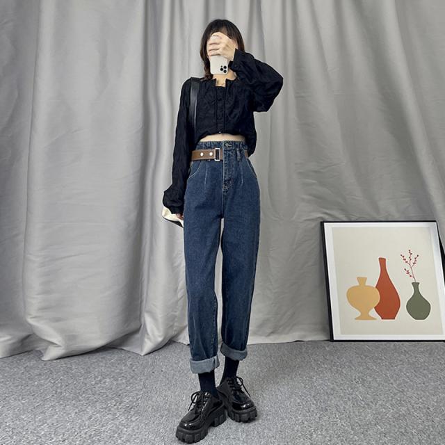 ボトムス パンツ デニムパンツ ハイウエスト かわいい カジュアル おしゃれ こなれ感 ラフ ボーイッシュ ガーリー 無地 オールシーズン 10代 20代 30代 40代 レディース 女性用 ママ 通勤 学生 通学 デート お出かけ 公園デビュー 女子会 休日 アウトドア 旅行 着回しの通販は