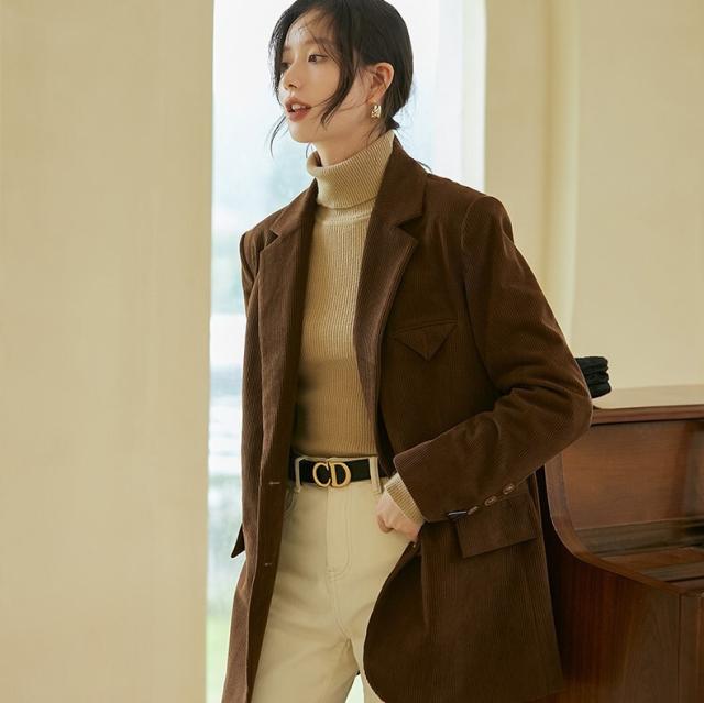 トップス ジャケット 長袖 大人可愛い きれいめ シンプル カジュアル 上品 おしゃれ 大人女子 こなれ感 無地 秋 冬 10代 20代 30代 40代 レディース 女性用 OL 通勤 デート お出かけ 女子会 休日 パーティー ホテル レストラン 着回し 普段使い ファッション コーデ スタイル