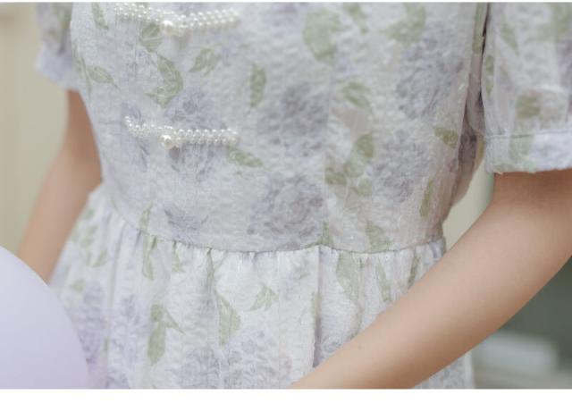 ロングワンピース ワンピース フレアワンピース フレア スクエアネック