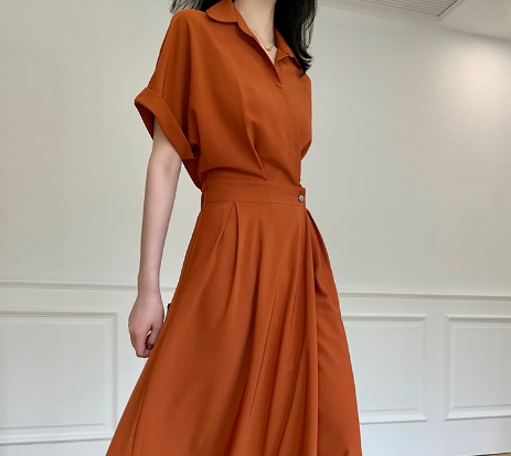 シャツワンピース ワンピース シャツ ブラウス 袖あり 半袖 5分袖 五分袖 Vネック 襟付き かわいい 大人可愛い きれいめ シンプル カジュアル 大人 上品 おしゃれ お洒落 かっこいい 大人可愛い 大人女子 こなれ感 メンズライク マニッシュ ラブリー キュート ガーリー クール