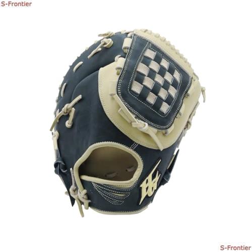 HI-GOLD ハイゴールド 硬軟式オールターゲット ファーストミット 真極 MKG-203F ダークグリーン×ベージュ 一塁手用 右投 LHの通販は