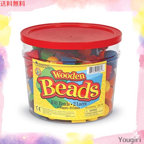 ラーニング リソーシズ(Learning Resources) Beads Set 【知育玩具 紐通し】 ビーズセット 正規品の通販は 7,573円