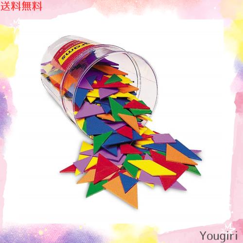 ラーニングリソーシズ タングラム 図形ブロック 210個入り LER0416-6 正規品