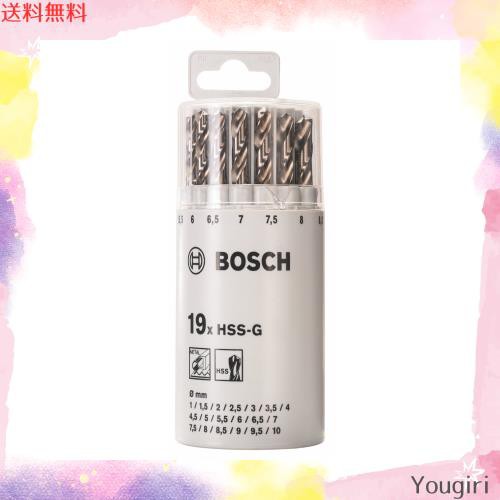 BOSCH(ボッシュ) ドリルビットセット HSS-G 1mm~10mm 19本組 2607018361の通販は