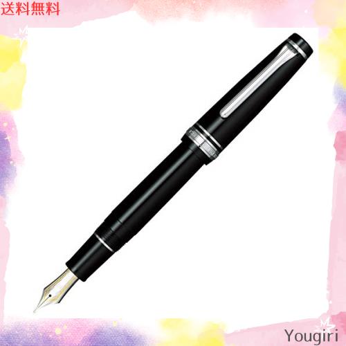 セーラー万年筆 万年筆 プロフェッショナルギア 銀 ブラック 中字 11