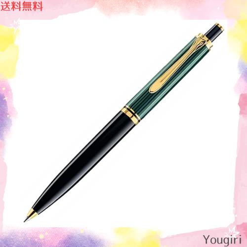 Pelikan ペリカン ボールペン 油性 緑縞 K400 正規輸入品
