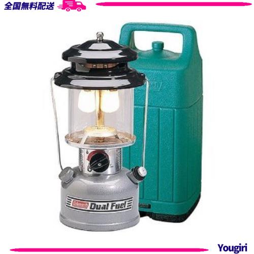 コールマン 285 ツーマントル デュアルフューエル ランタン ケース付　美品 Coleman コールマン 285 ツーマントル デュアルフューエル ランタン