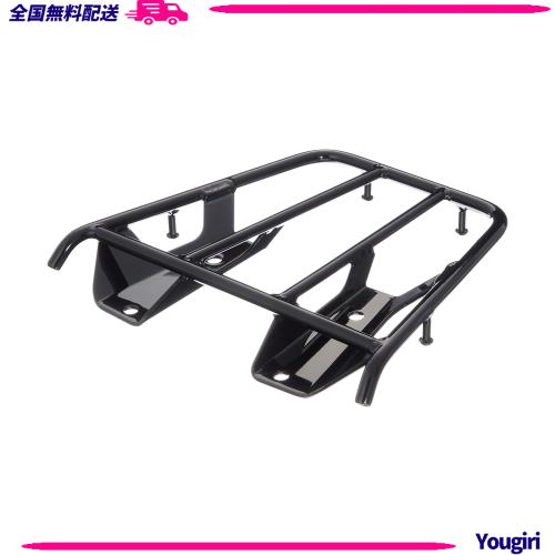 キジマ (kijima)バイク リアキャリア PCX125/PCX150(’14以降) スチール製 ブラック HONDA 210-215