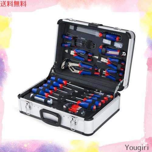 WORKPRO ホームツールセット 工具セット 119点組 家庭用 DIY 日曜大工 