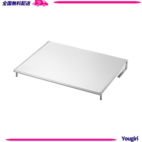 ヨシカワ ガスコンロ 排気口 カバー 油ハネ ガード 60cm 奥行52cm シルバー 日本製 IH コンロ グリル カバー スーパーエンボス加工 13046の通販は